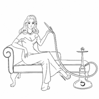Gif animé chicha 
